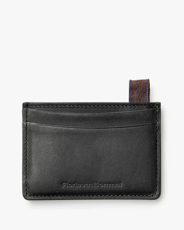 Kleinlederwaren>Floris van Bommel Bankkarten-Etui Leder Schwarz