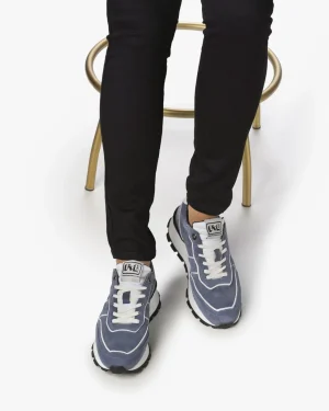 Sneaker>Floris van Bommel Blokki 01.09 Blau