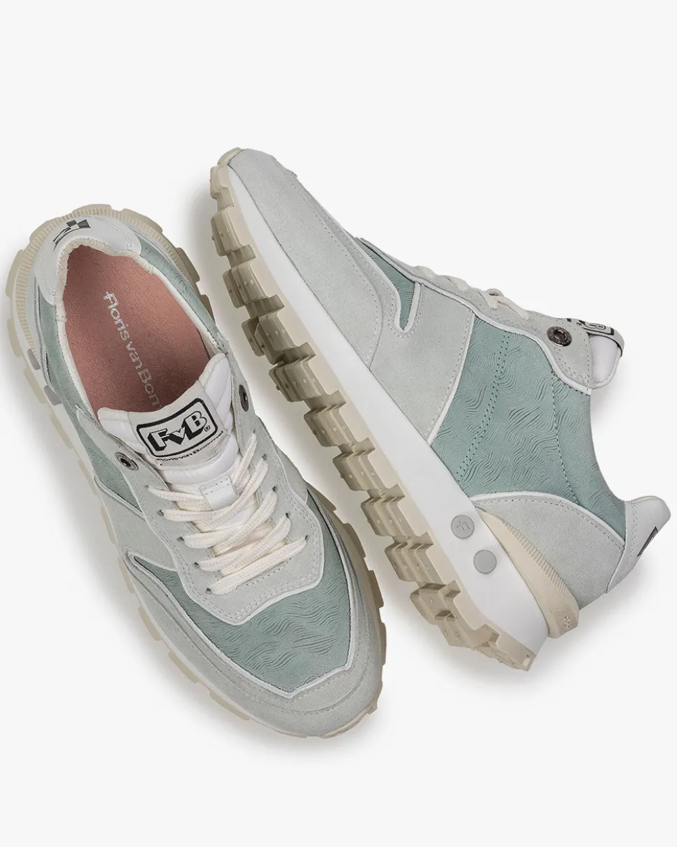 Sneaker>Floris van Bommel Blokki 01.02 Hellgrün