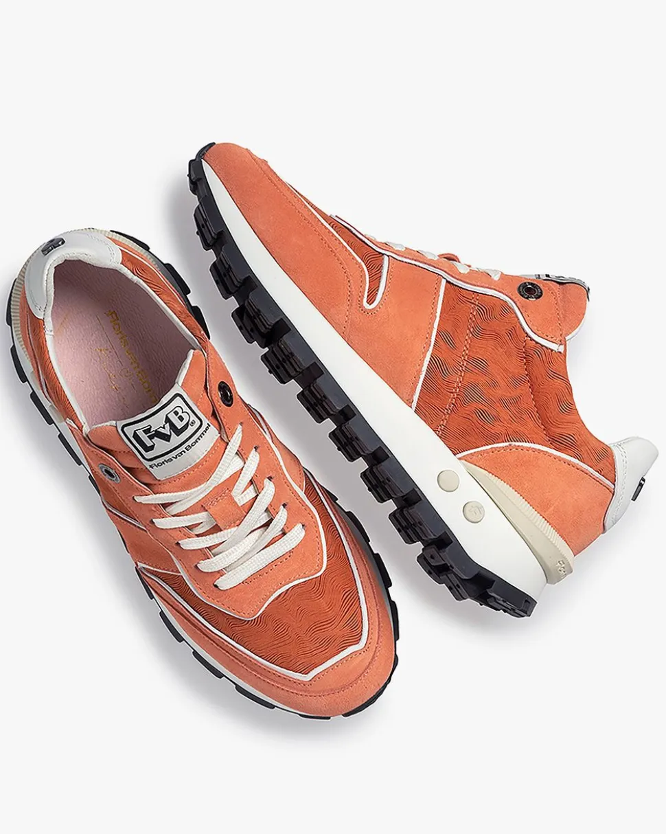 Sneaker>Floris van Bommel Blokki 01.16 Orange