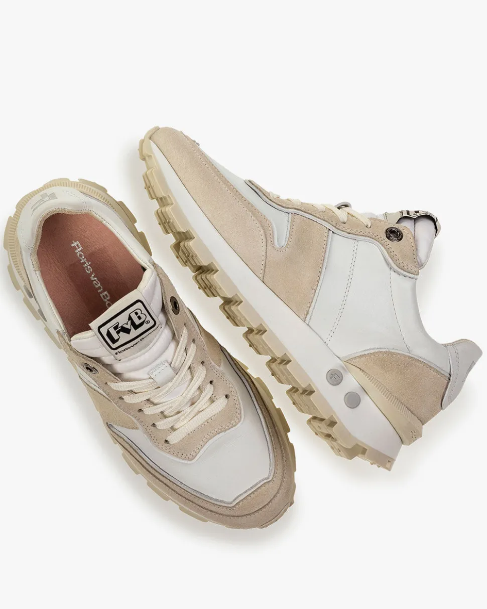 Sneaker>Floris van Bommel Blokki 01.01 Weiẞ / Beige