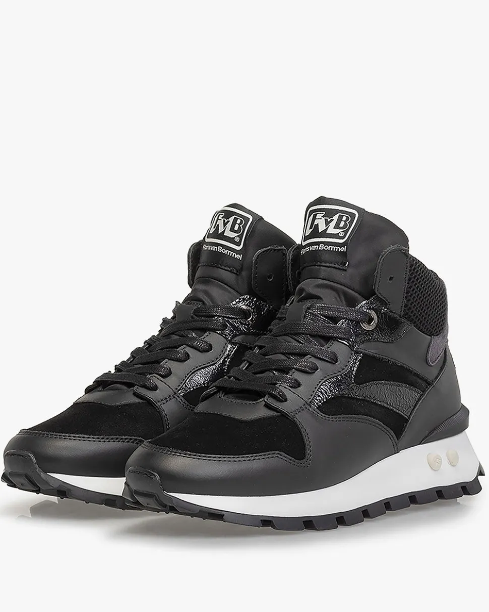 Hochwinter | Sneaker>Floris van Bommel Blokki 03.00 Schwarz