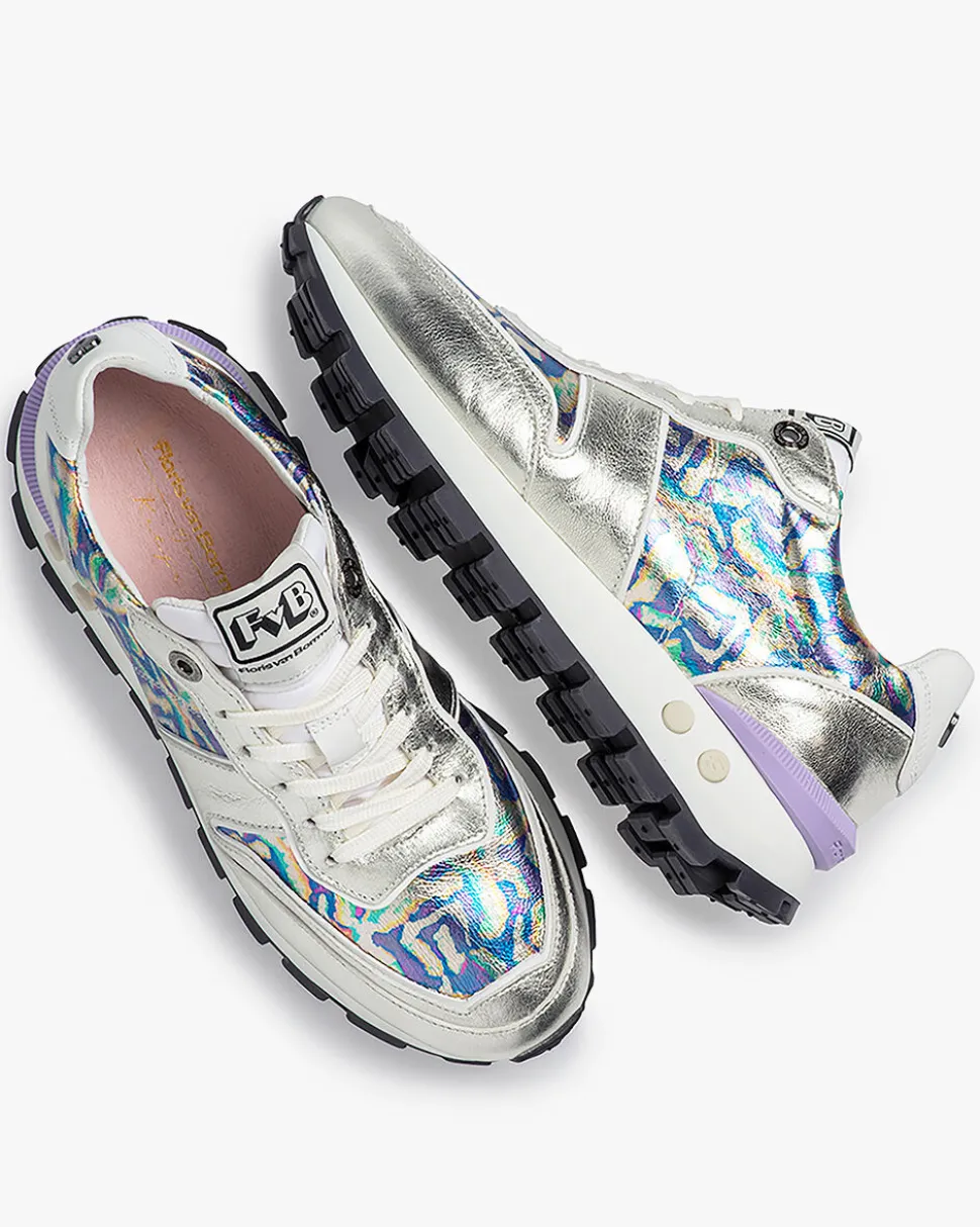 Sneaker>Floris van Bommel Blokki 01.17 Multi-colour