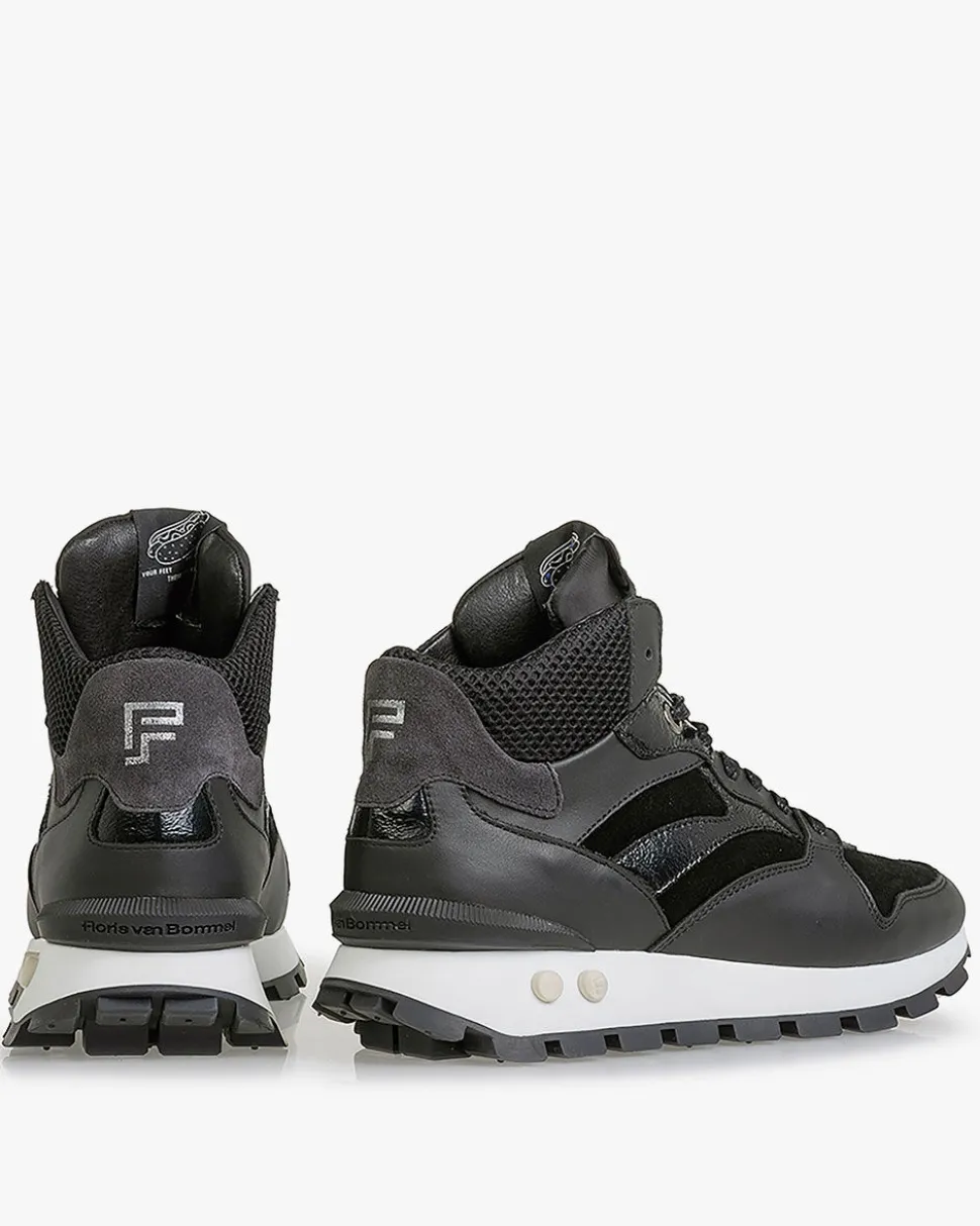 Hochwinter | Sneaker>Floris van Bommel Blokki 03.00 Schwarz