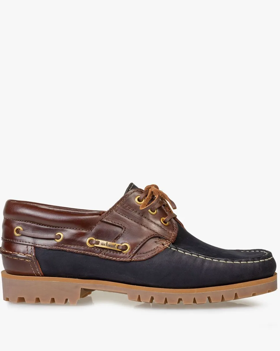 Bootsschuhe | Mokassins>Floris van Bommel Boat Shoe 02.11 Blau