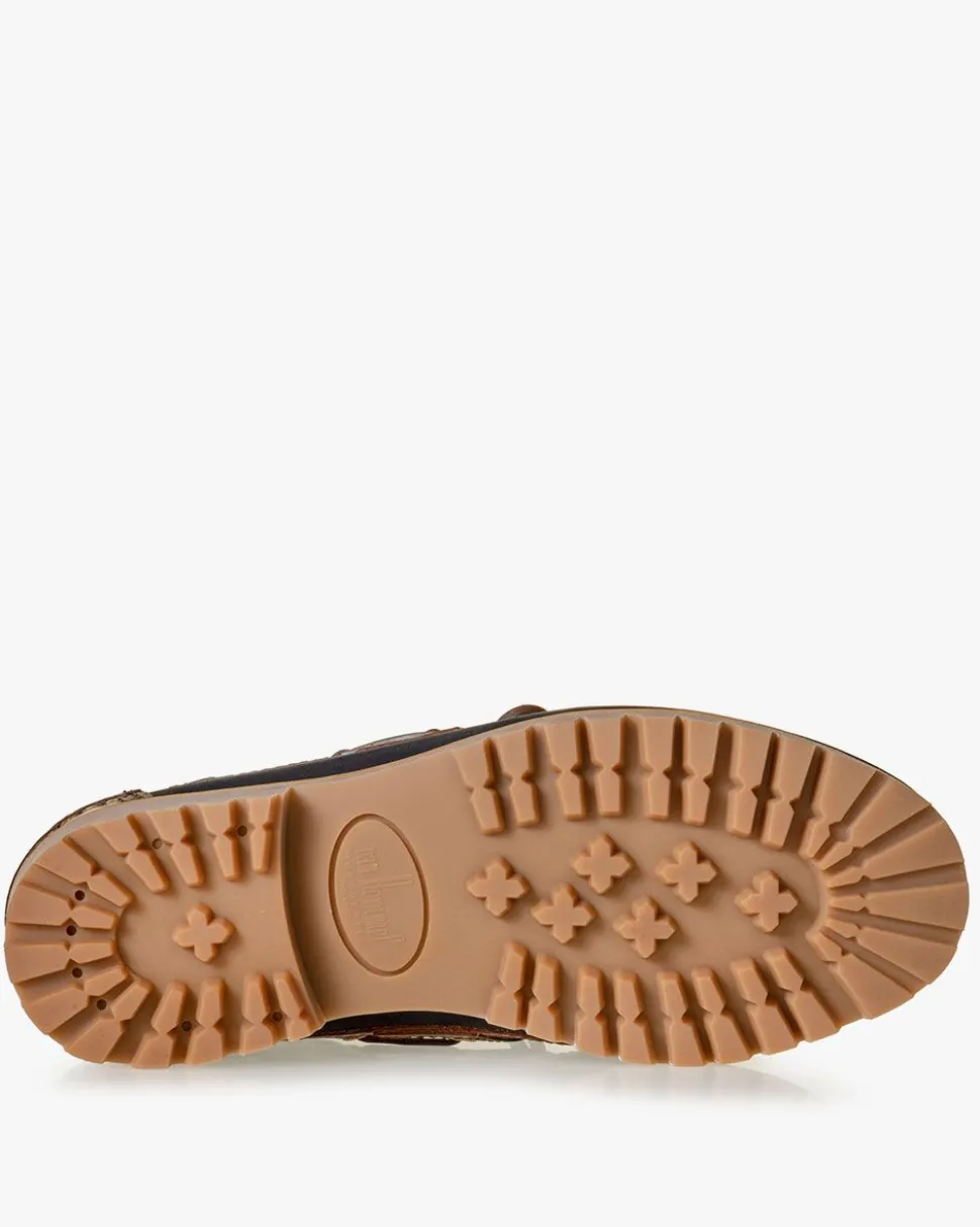 Bootsschuhe | Mokassins>Floris van Bommel Boat Shoe 02.11 Blau