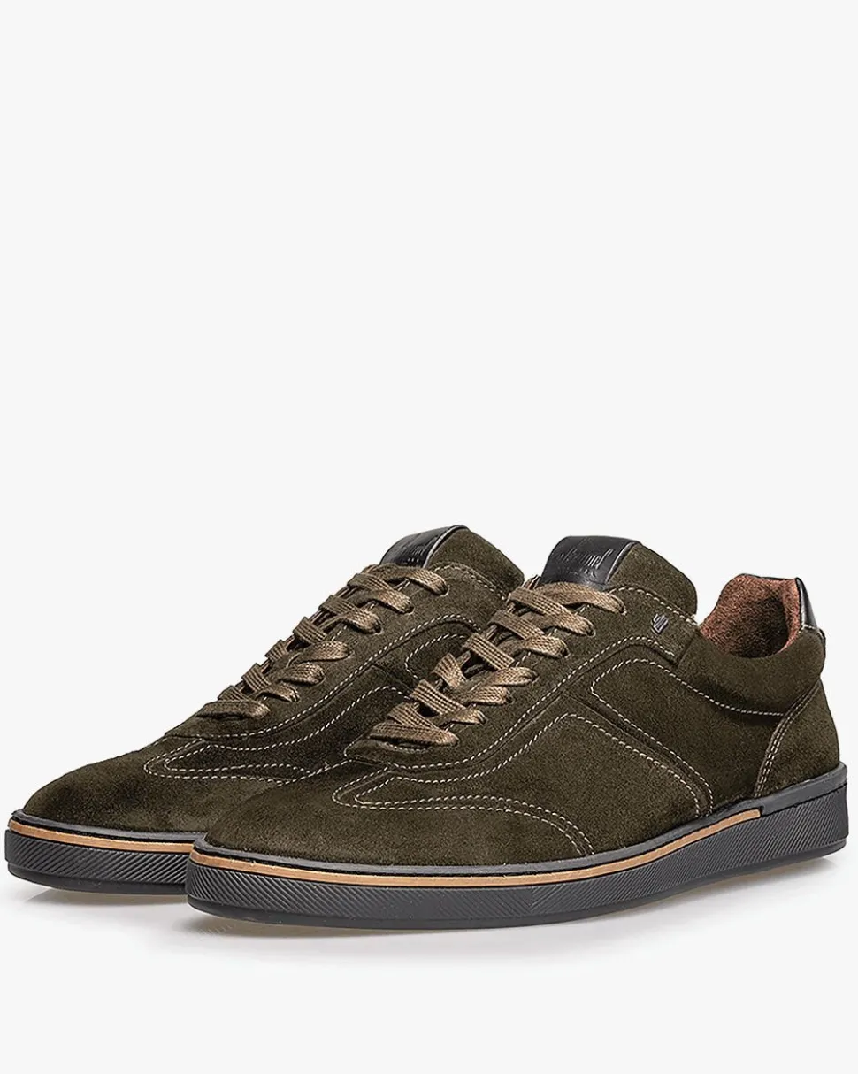 Sneaker>Floris van Bommel Bora 01.09 Dunkelgrün