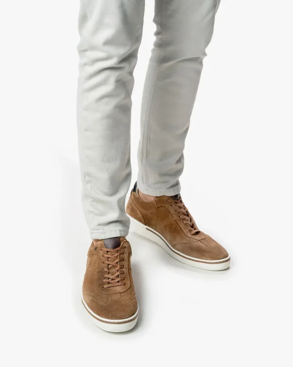 Casual im Büro | Sneaker>Floris van Bommel Bora 01.14 Hellbraun