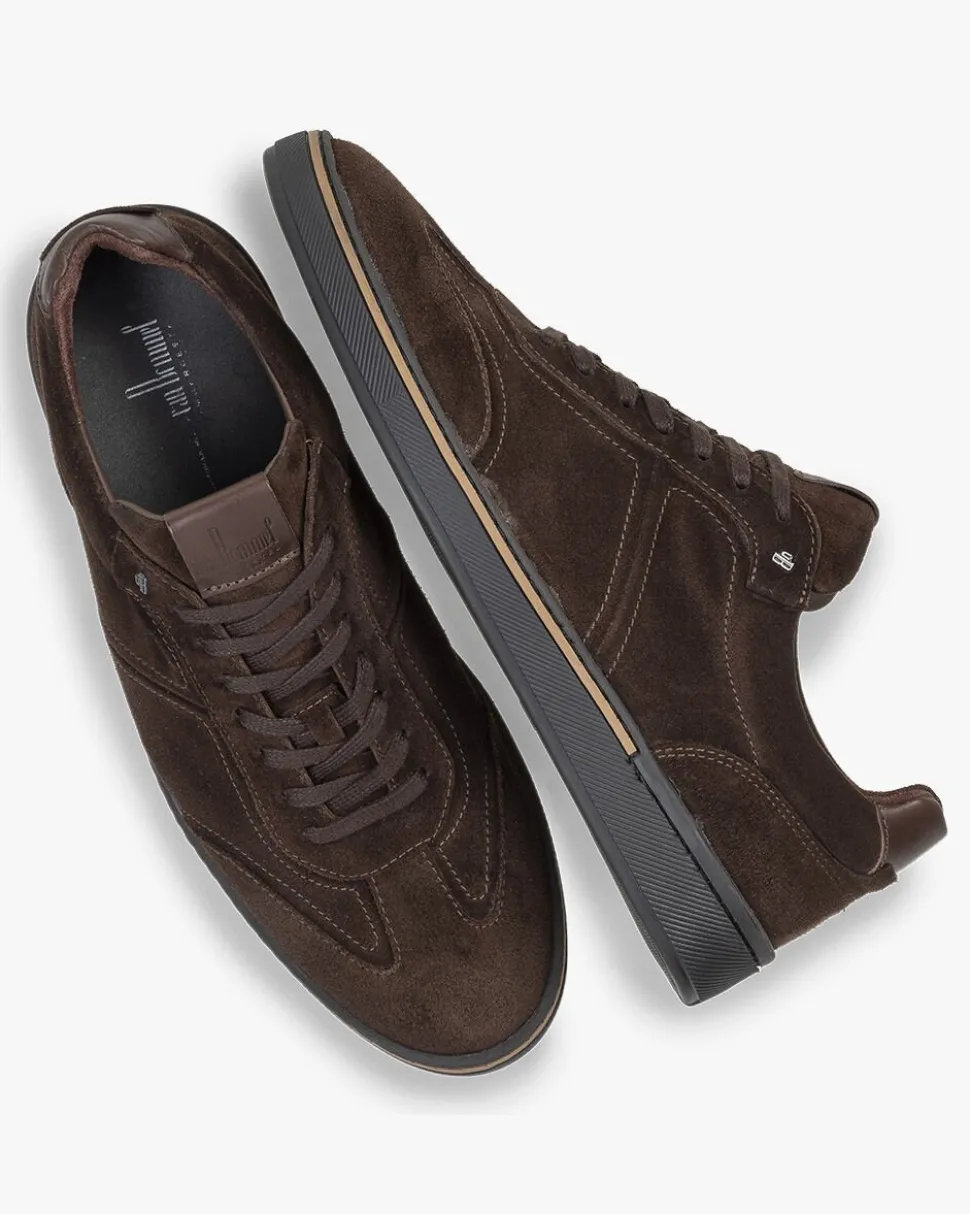 Sneaker>Floris van Bommel Bora 01.07 Dunkelbraun