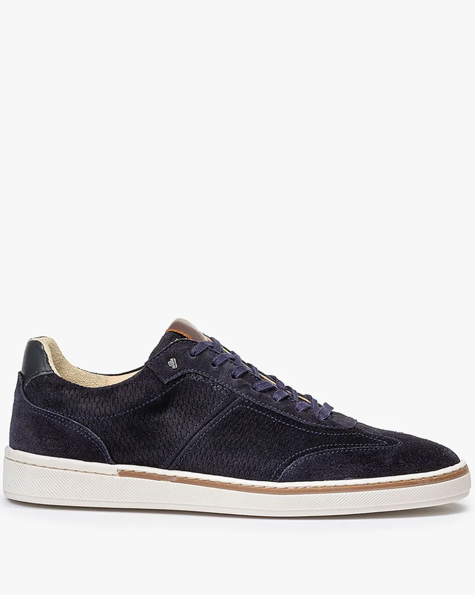 Casual im Büro | Sneaker>Floris van Bommel Bora 01.13 Dunkelblau