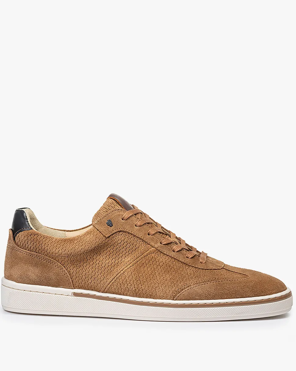 Casual im Büro | Sneaker>Floris van Bommel Bora 01.14 Hellbraun