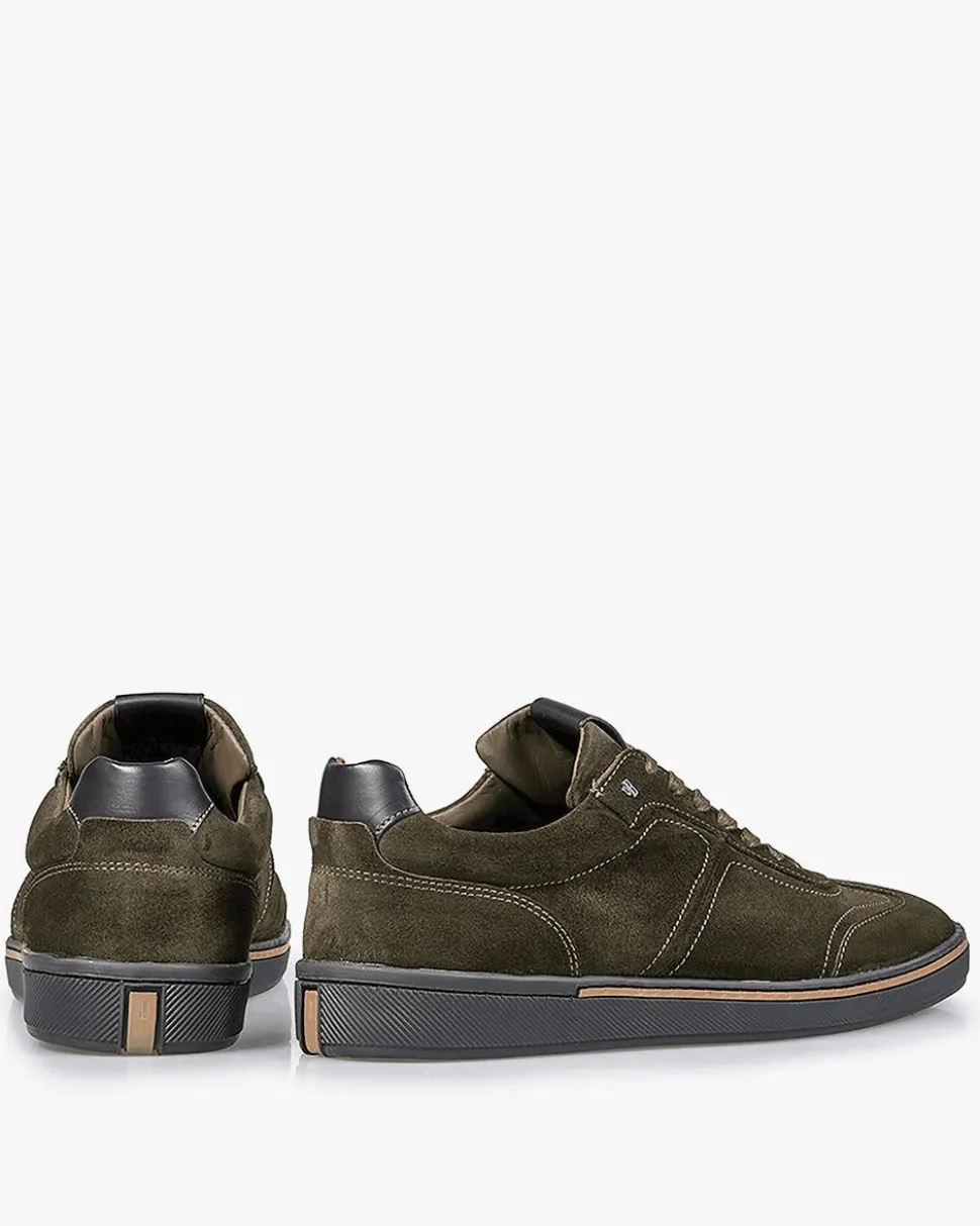 Sneaker>Floris van Bommel Bora 01.09 Dunkelgrün