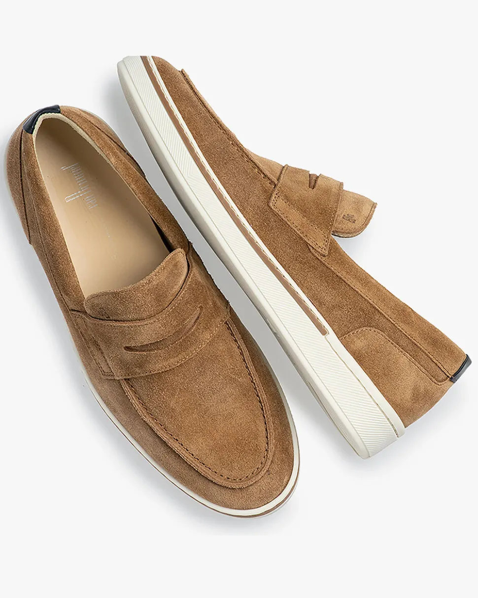 Weekend | Loafers>Floris van Bommel Bora 04.02 Hellbraun