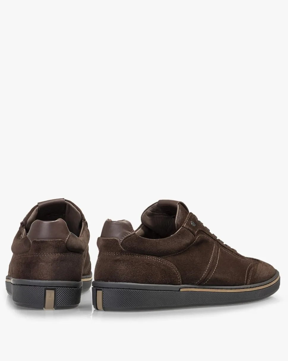 Sneaker>Floris van Bommel Bora 01.07 Dunkelbraun