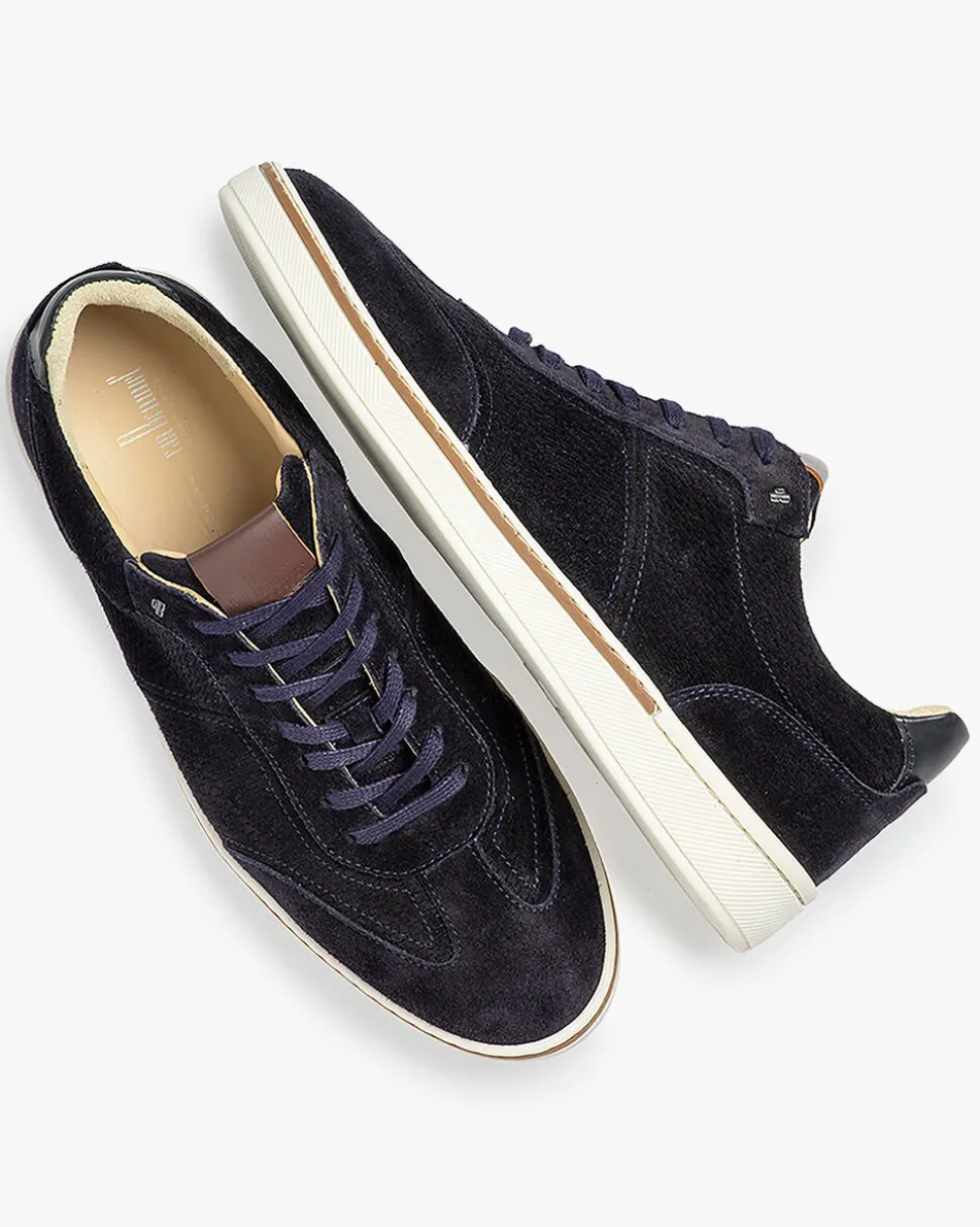Casual im Büro | Sneaker>Floris van Bommel Bora 01.13 Dunkelblau