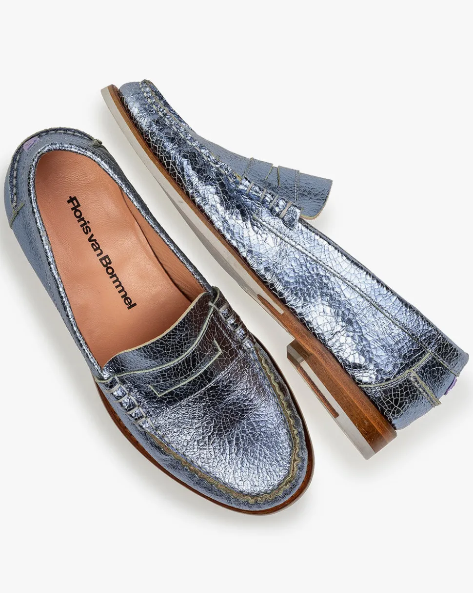 Loafers>Floris van Bommel Ceni 01.04 Hellblau