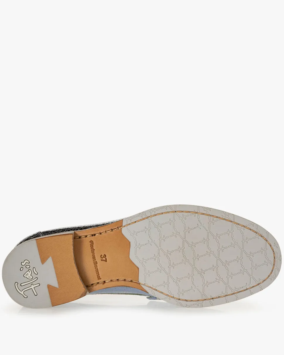 Loafers>Floris van Bommel Ceni 01.04 Hellblau