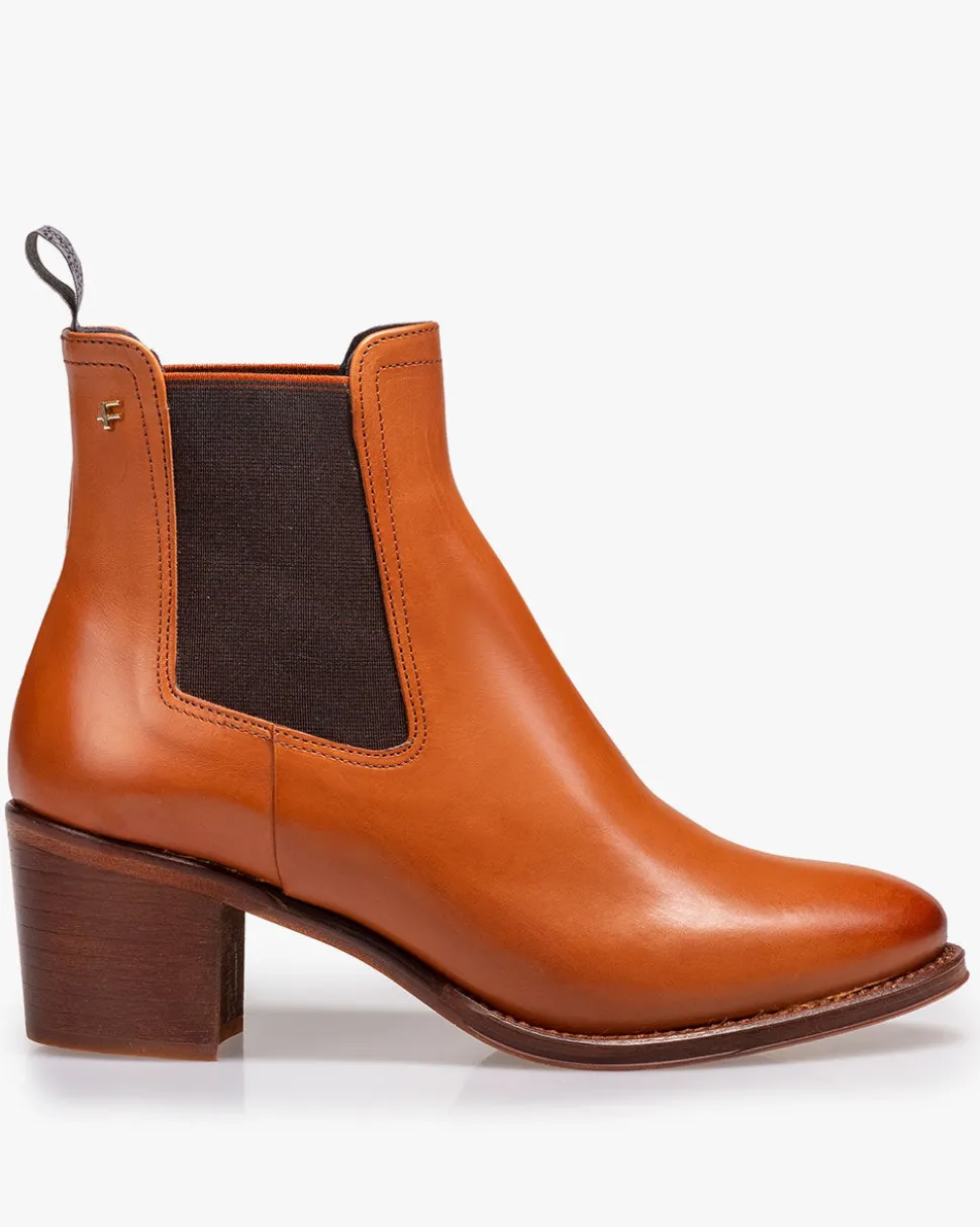 Chelsea Boots>Floris van Bommel Chudi 01.04 Cognac