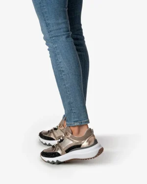 Sneaker>Floris van Bommel Curvi 01.10 Schwarz