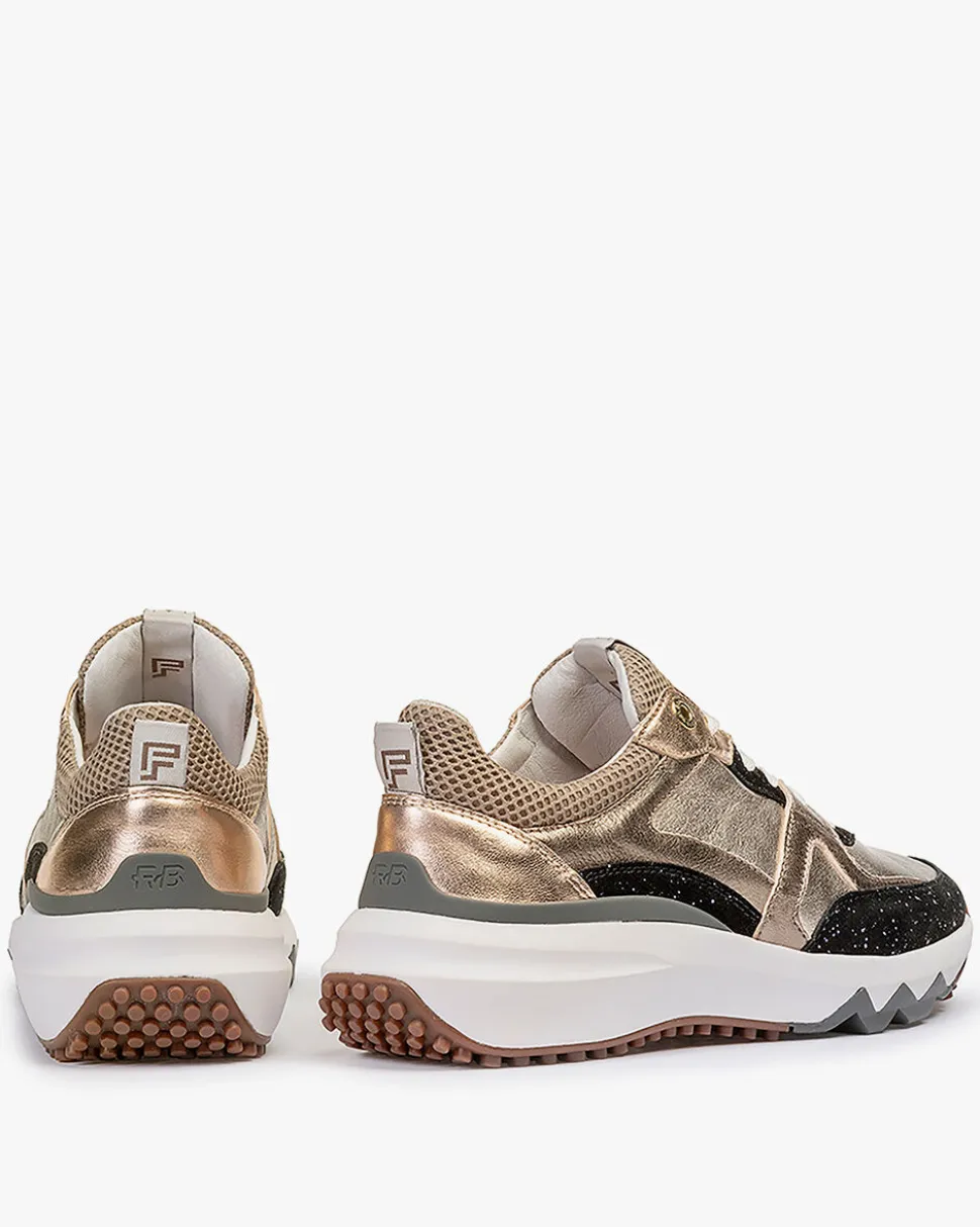 Sneaker>Floris van Bommel Curvi 01.10 Schwarz