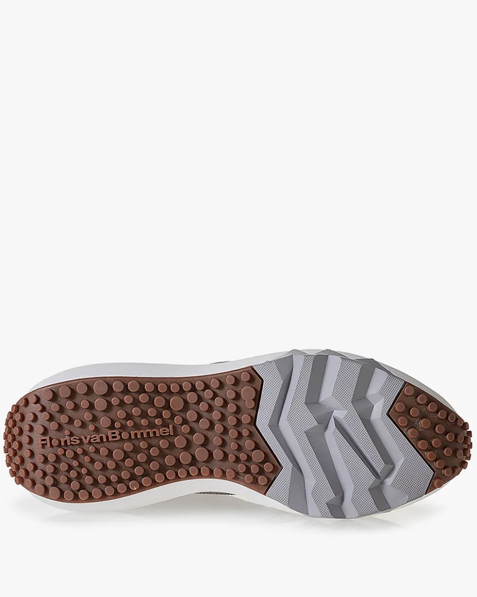 Sneaker>Floris van Bommel Curvi 01.01 Silber