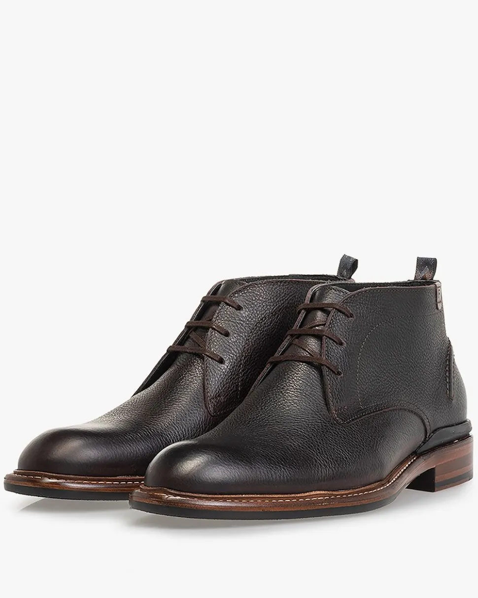 Hochwinter | Stiefeletten>Floris van Bommel De Bauer 01.04 Dunkelbraun