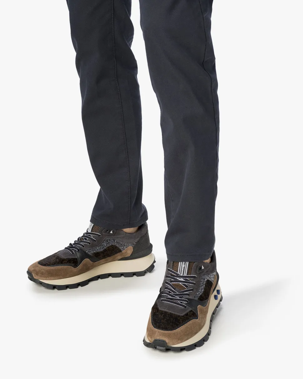 Hochwinter | Sneaker>Floris van Bommel De Blokker 03.00 Cognac