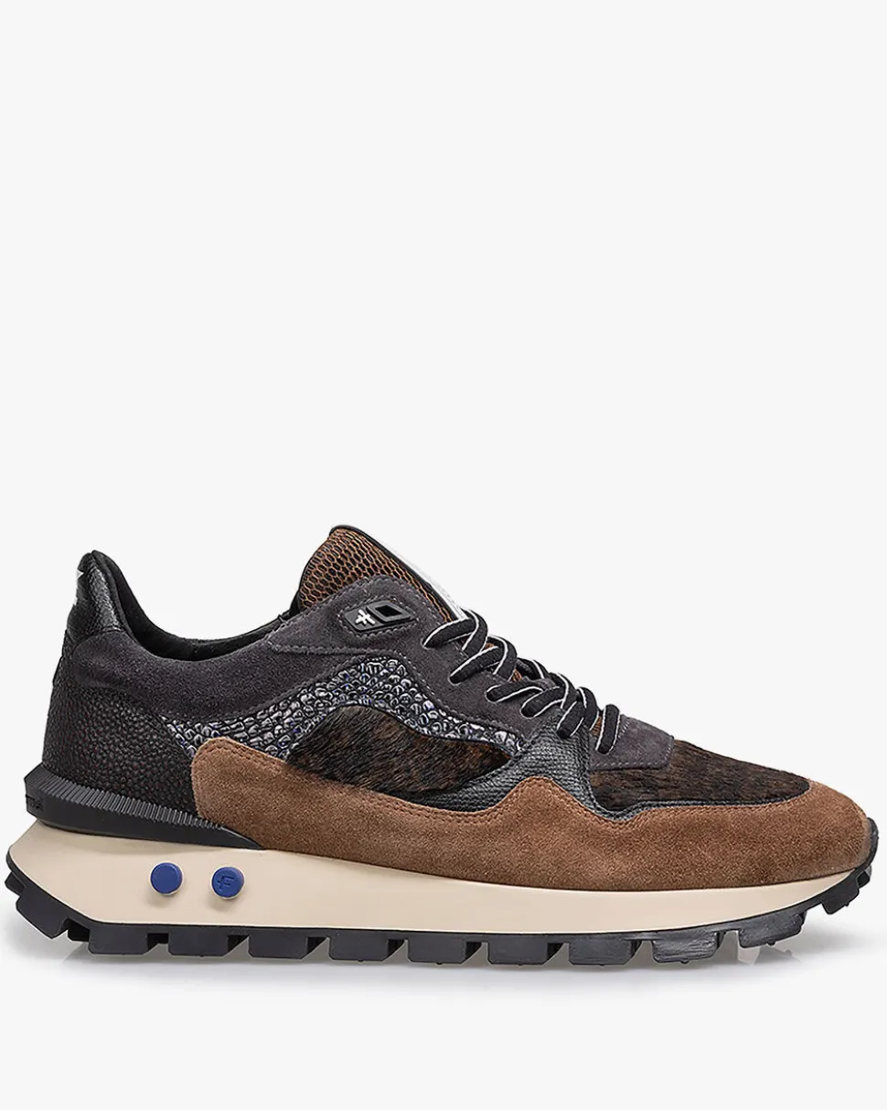 Hochwinter | Sneaker>Floris van Bommel De Blokker 03.00 Cognac