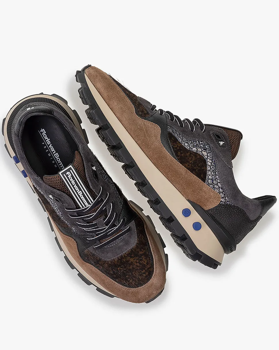 Hochwinter | Sneaker>Floris van Bommel De Blokker 03.00 Cognac
