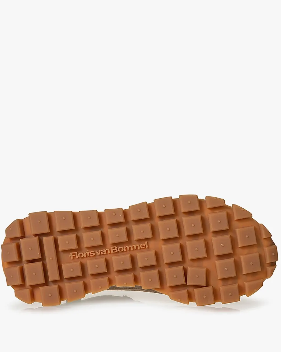 Sneaker>Floris van Bommel De Blokker 01.02 Hellbraun