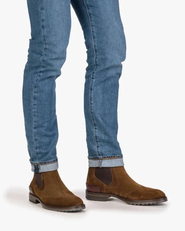 Chelsea Boots>Floris van Bommel De Border 01.02 Cognac