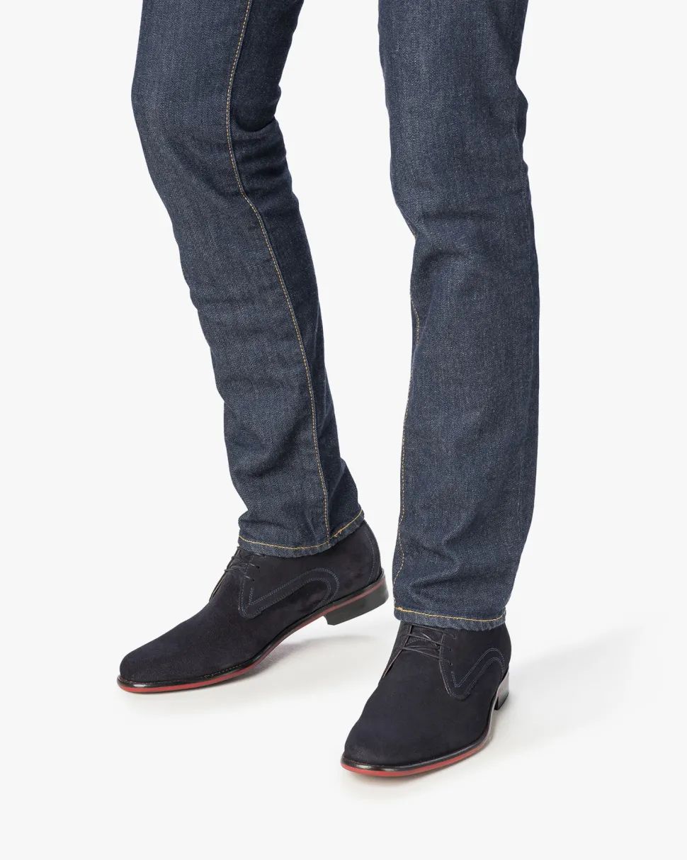 Schnürer | Stiefeletten>Floris van Bommel De Draver 01.00 Dunkelblau