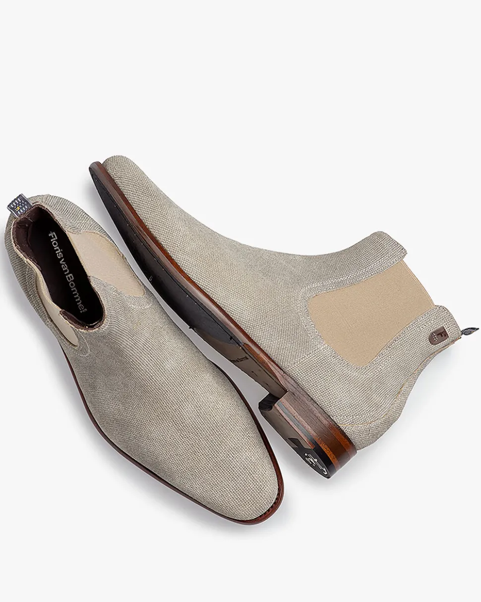 Weekend | Chelsea Boots>Floris van Bommel De Draver 02.04 Weiße Kombi