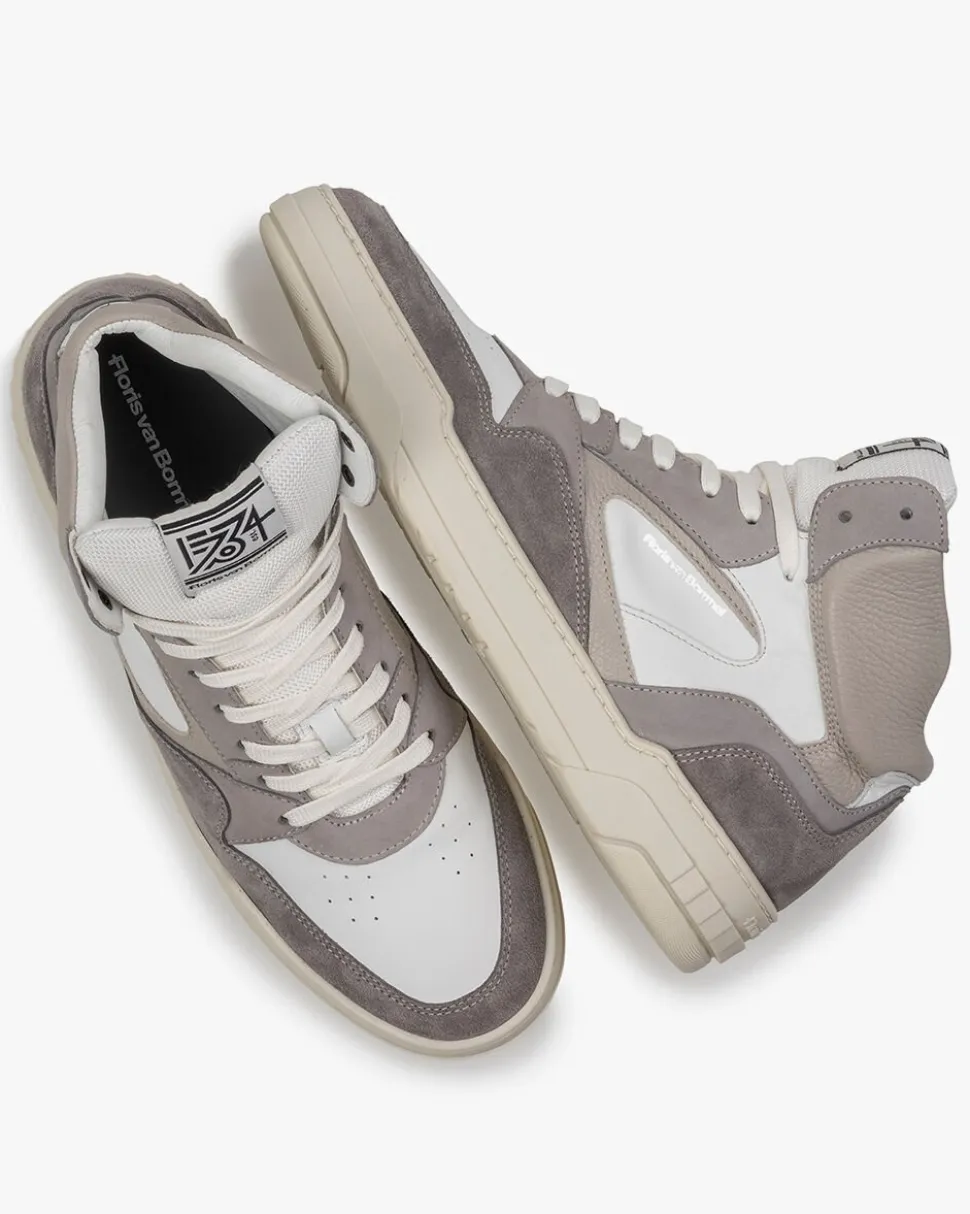 Sneaker>Floris van Bommel De Dunker 04.03 Grau