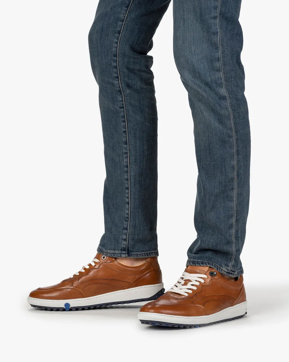 Sneaker>Floris van Bommel De Gummer 01.09 Cognac