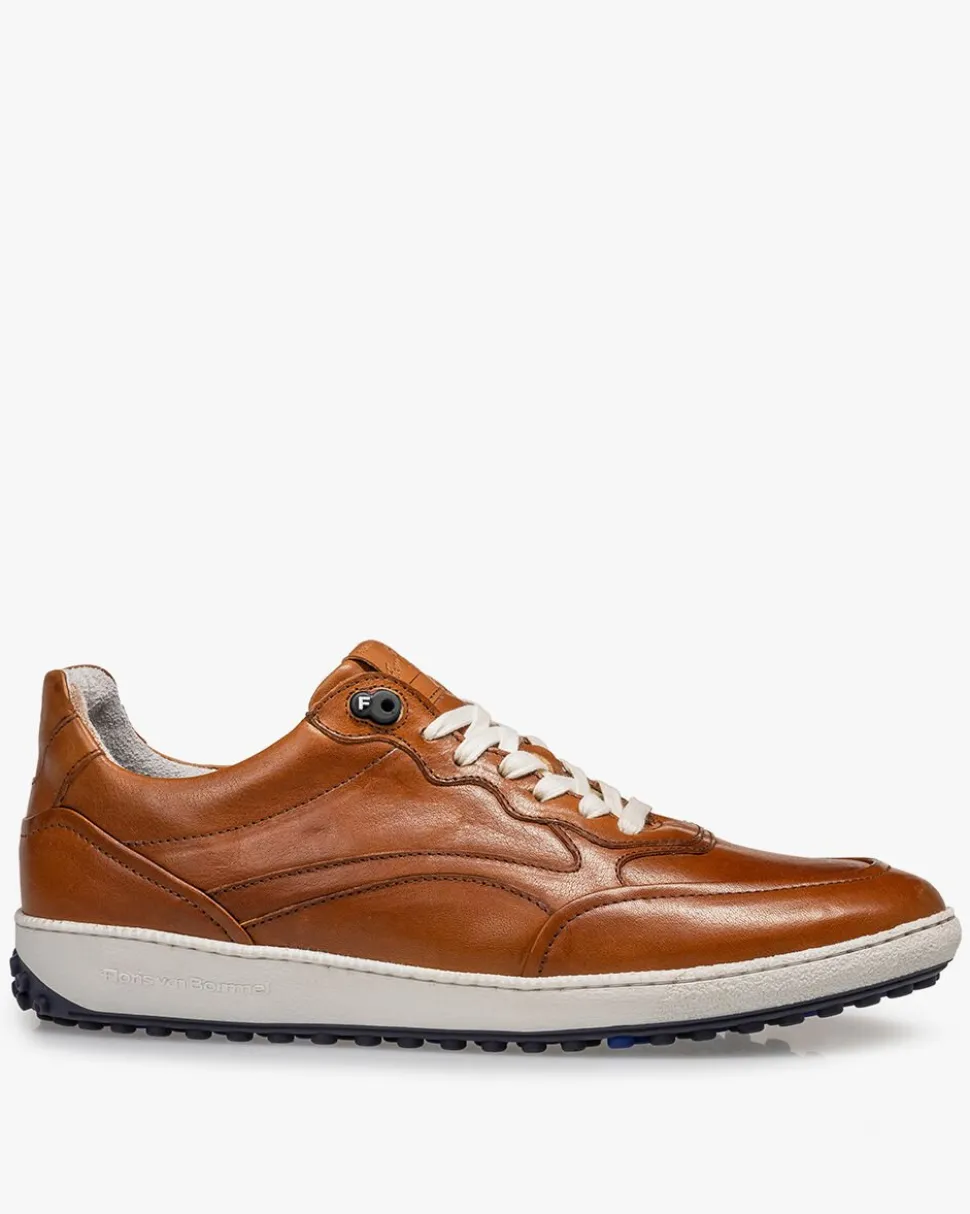 Sneaker>Floris van Bommel De Gummer 01.09 Cognac