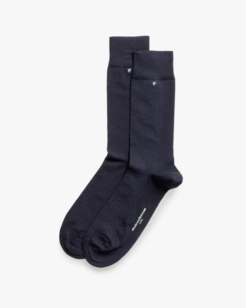 Socken>Floris van Bommel De Kouser 01.03 Blau