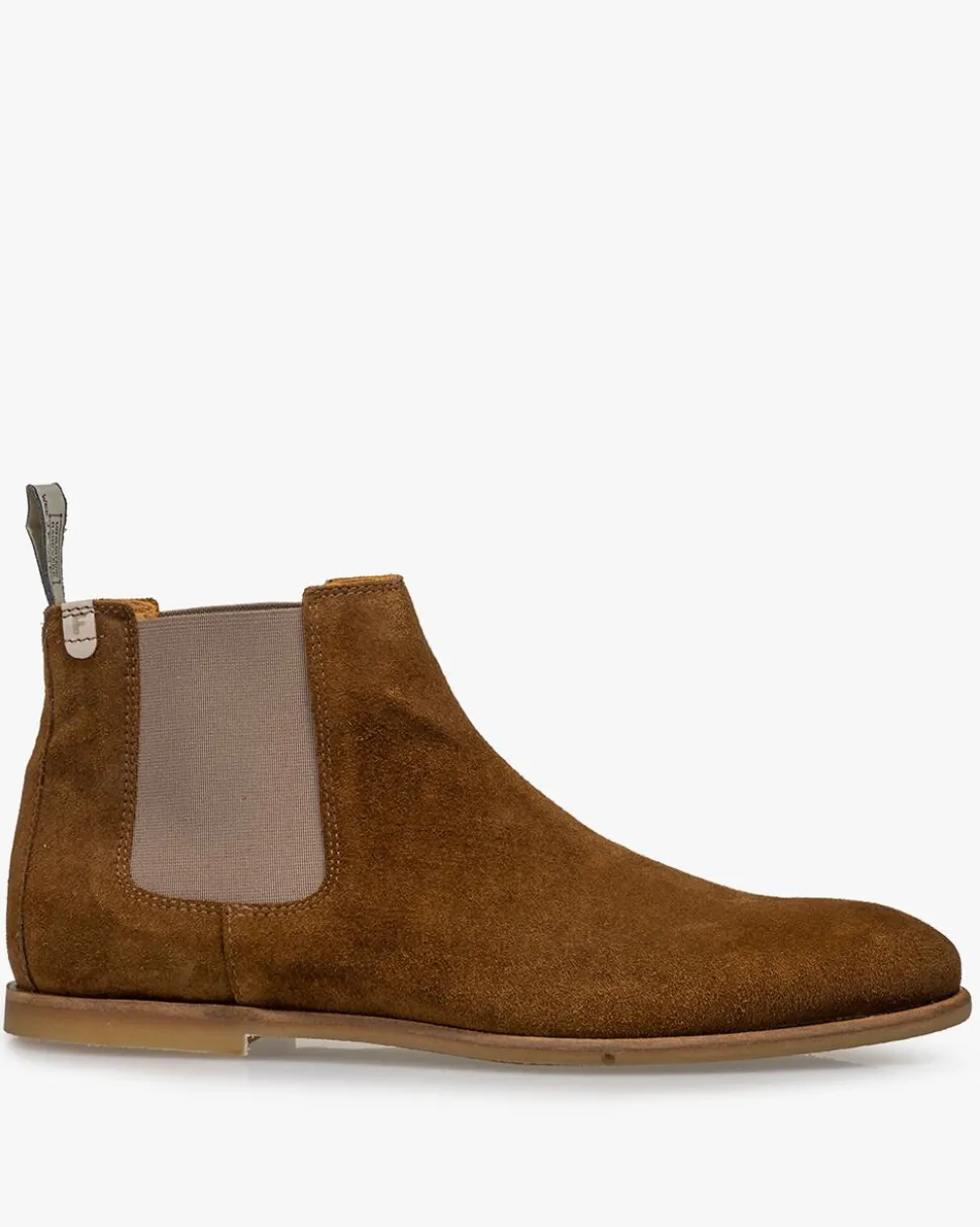 Chelsea Boots>Floris van Bommel De Kruimer 03.00 Cognac