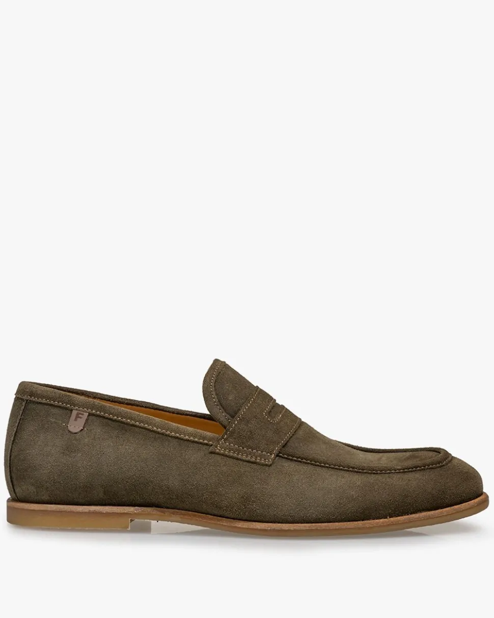 Loafers>Floris van Bommel De Kruimer 01.01 Grün