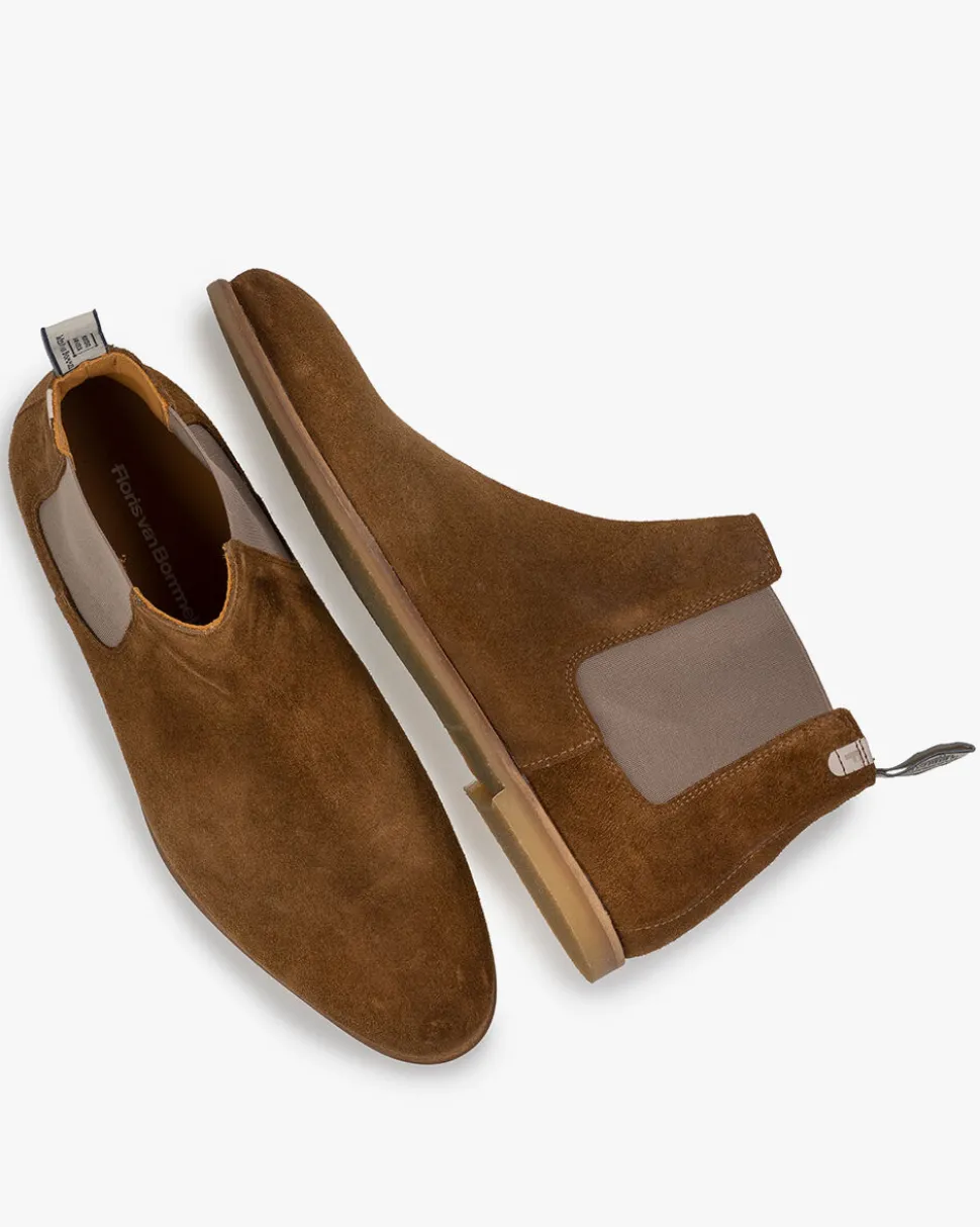 Chelsea Boots>Floris van Bommel De Kruimer 03.00 Cognac