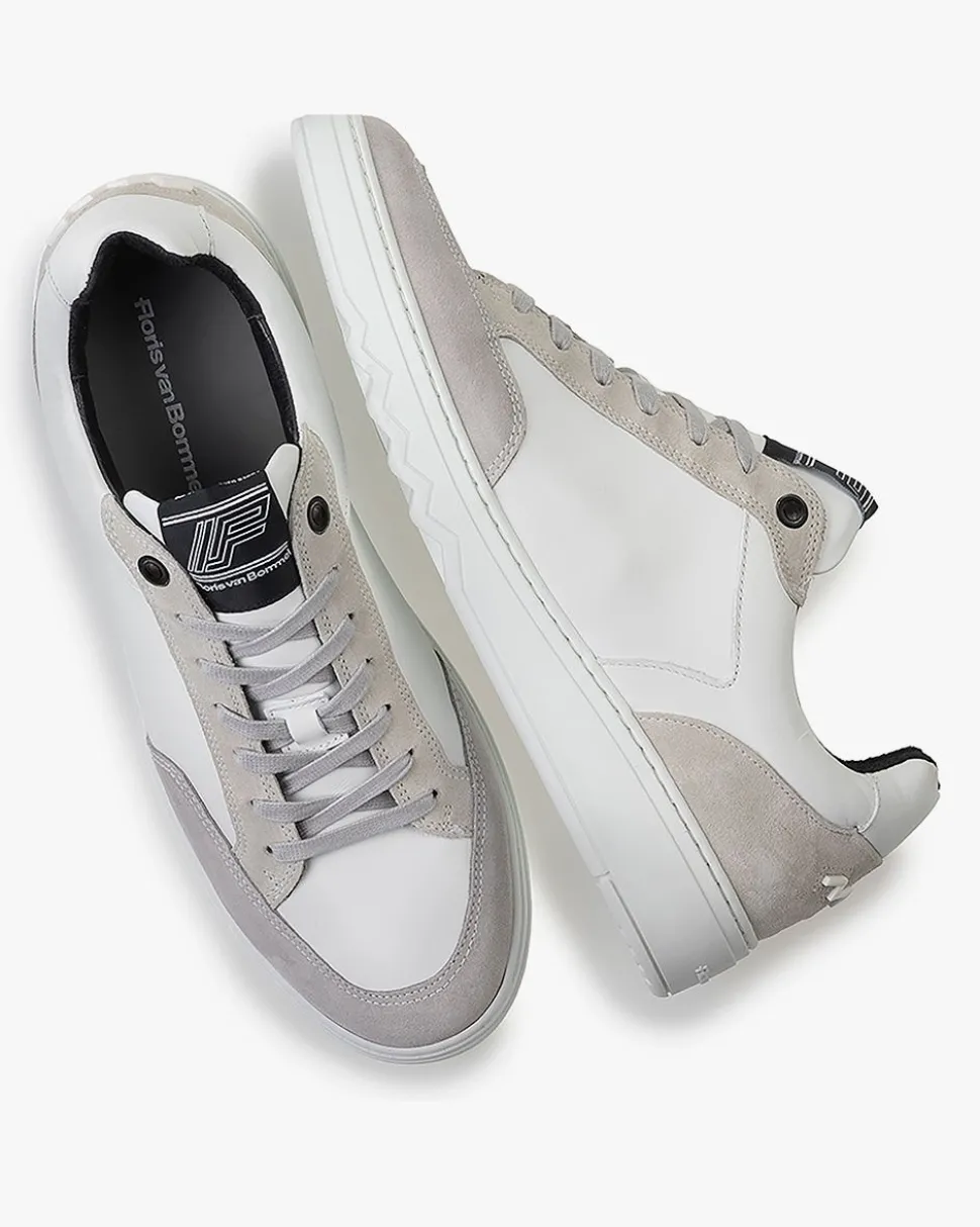 Sneaker>Floris van Bommel De Kupster 03.02 Hellgrau