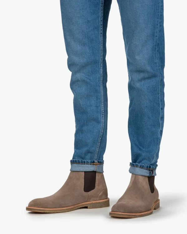 Casual im Büro | Chelsea Boots>Floris van Bommel De Lexer 06.00 Hellbraun