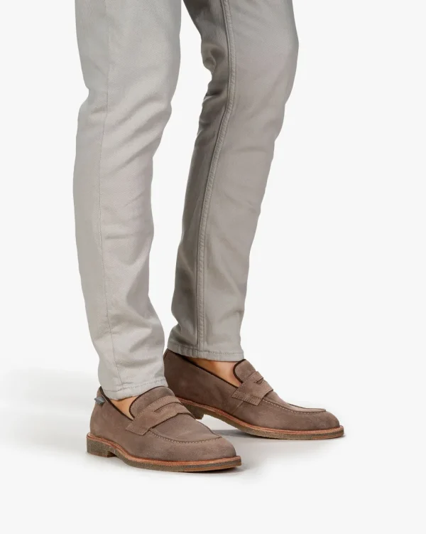 Casual im Büro | Loafers>Floris van Bommel De Lexer 02.04 Hellbraun