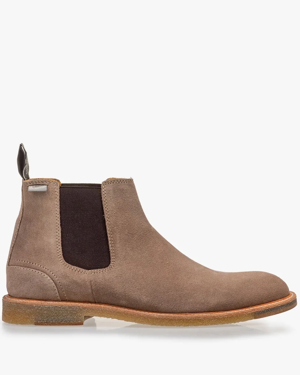 Casual im Büro | Chelsea Boots>Floris van Bommel De Lexer 06.00 Hellbraun