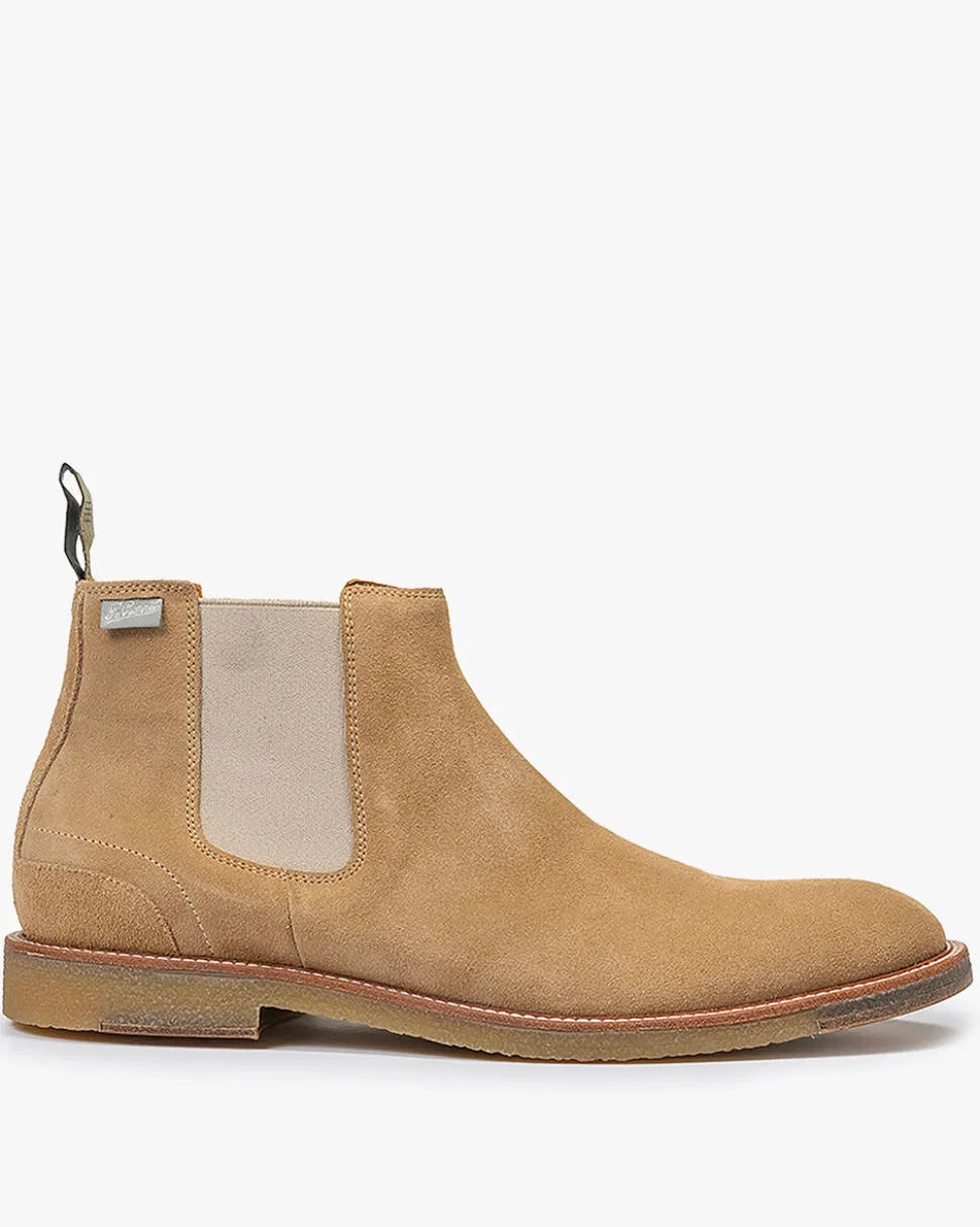 Casual im Büro | Chelsea Boots>Floris van Bommel De Lexer 06.04 Hellbraun