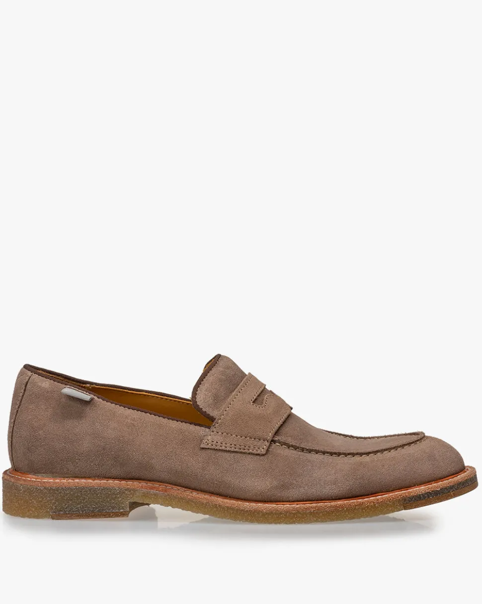 Casual im Büro | Loafers>Floris van Bommel De Lexer 02.04 Hellbraun