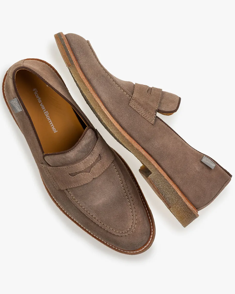 Casual im Büro | Loafers>Floris van Bommel De Lexer 02.04 Hellbraun