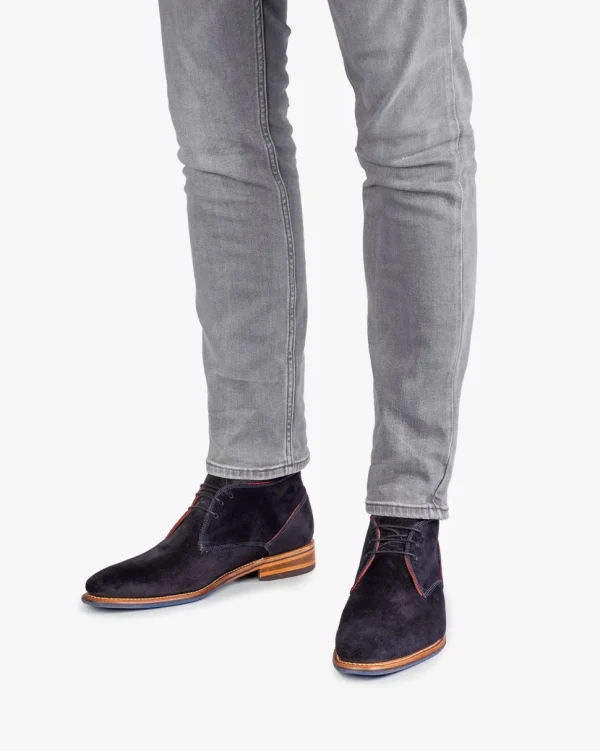 Business Schuhe | Schnürer>Floris van Bommel De Loper 06.09 Blau
