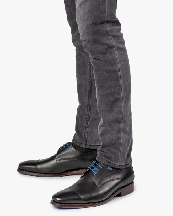 Schick im Büro | Business Schuhe>Floris van Bommel De Loper 02.01 Schwarz