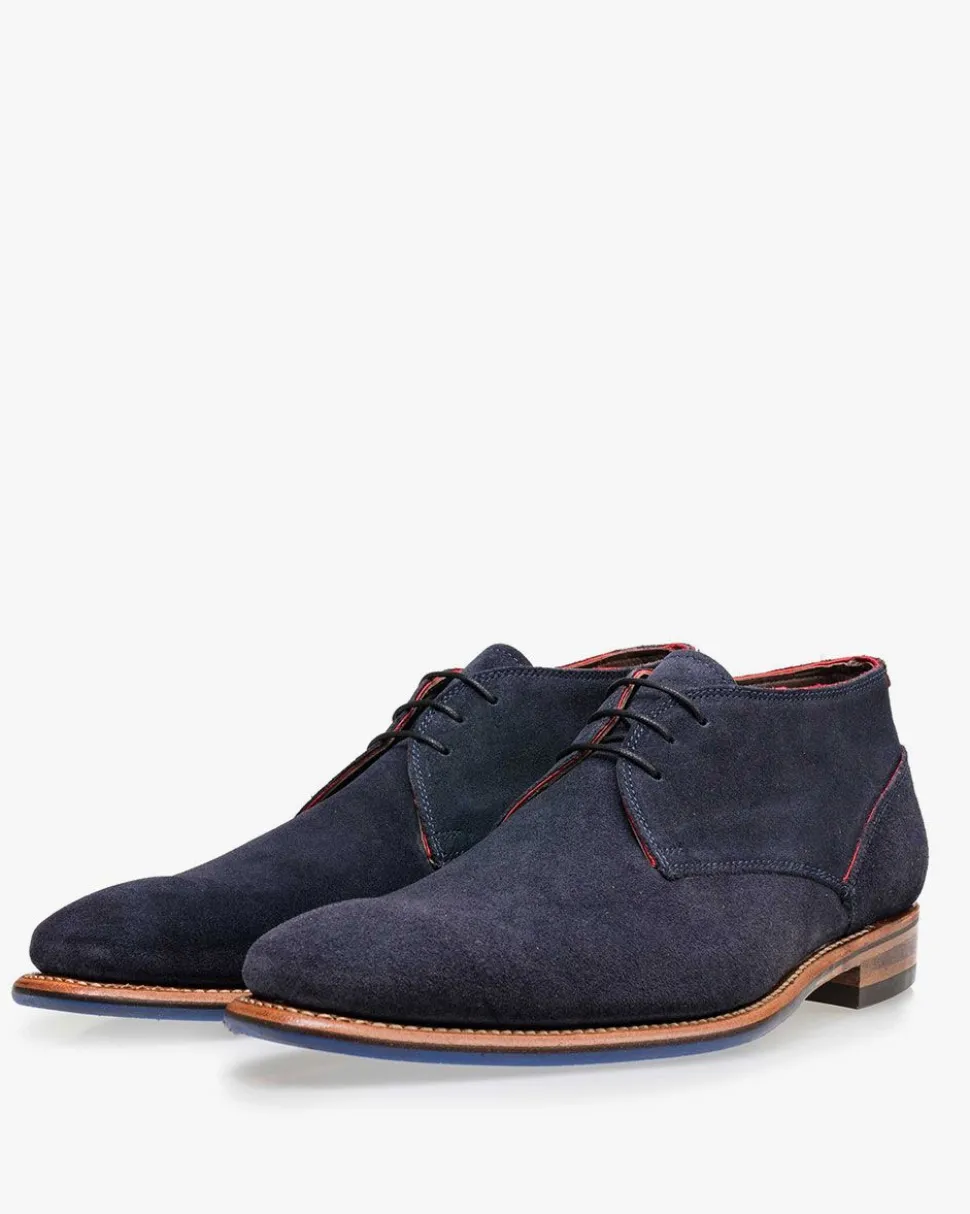 Business Schuhe | Schnürer>Floris van Bommel De Loper 06.09 Blau